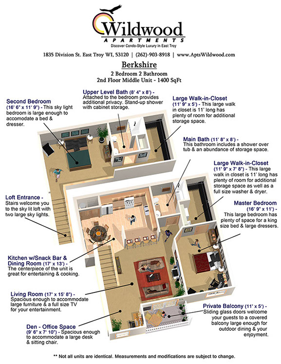 Wildwood Floorplans