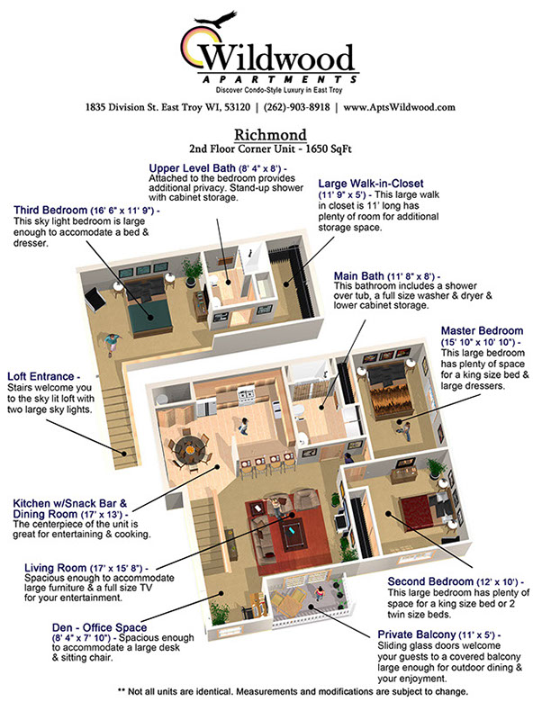 Wildwood Floorplans